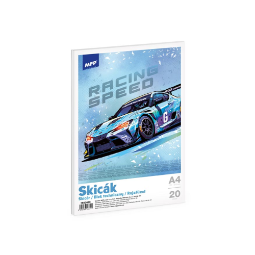 Skicák A4 180 g 20 listů