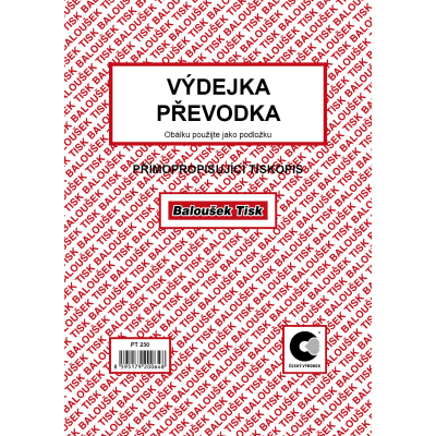 Výdejka - převodka A5 (PT 230)