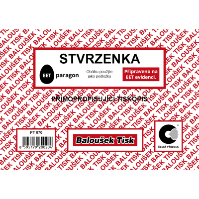 Stvrzenka A6 EET (PT 070)