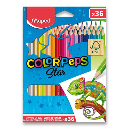 Pastelky Maped Color’Peps - 36 barev